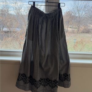 Damson Madder Gingham Skirt